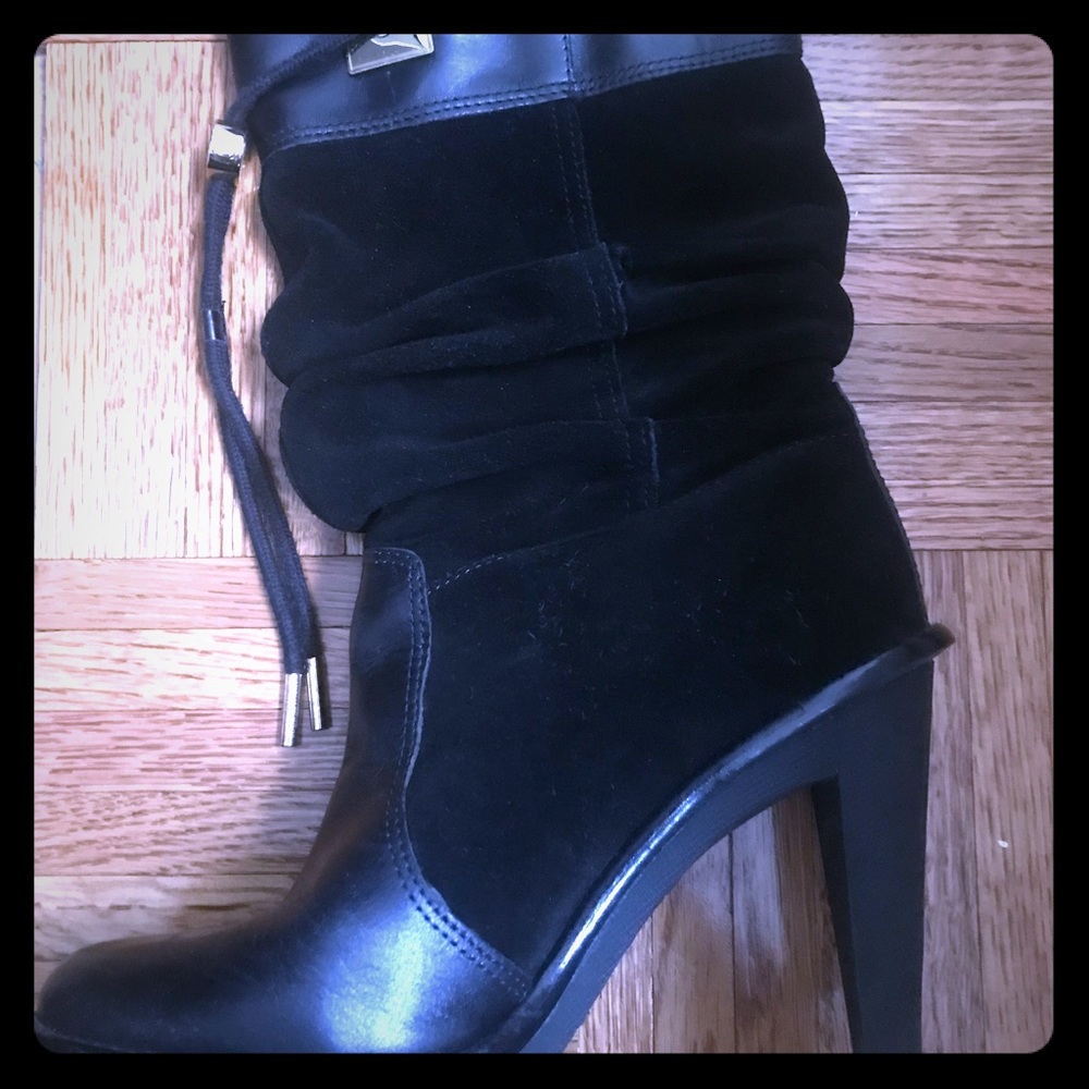 Michael Kora Black suede  boots